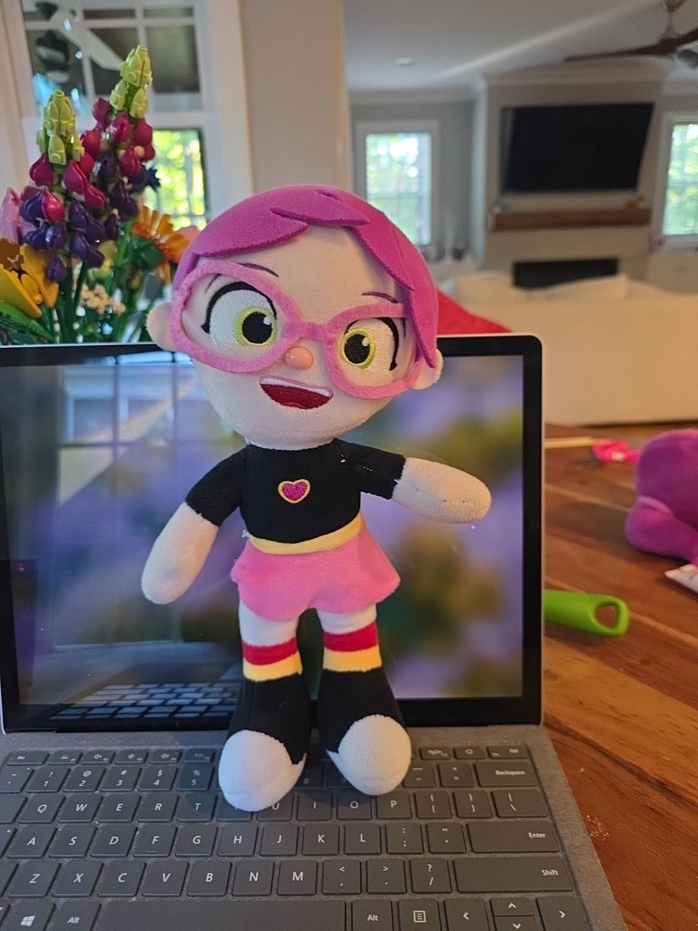 Abby Hatcher Custom Fan Made Abby Plush Doll Rare